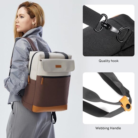 VGOAL Laptop Backpack for Women - Water-Resistant Daypack - Picture 5 of 6